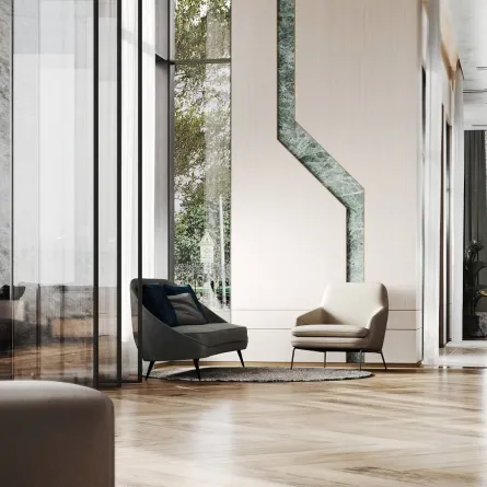 لا بدّ من استخدام ألوان فاتحة في طلاء جدران وعناصر المدخل الضيّق 