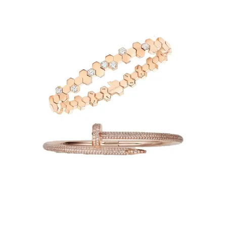 أكثر موديلات الأساور الذهبية رواجًا في عام 2022