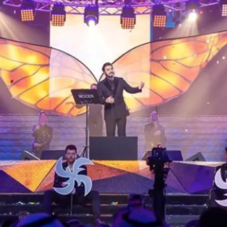 ماجد المهندس الصورة من  حساب روتانا لايف على الانستغرام