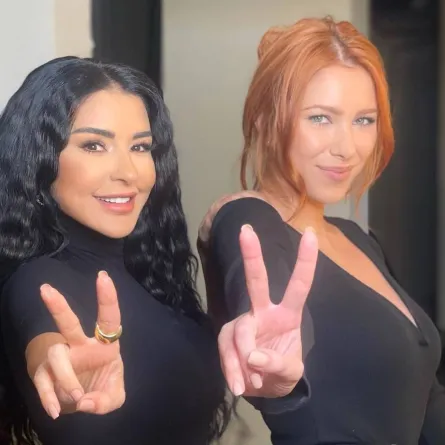 دانييلا رحمة وماغي بوغصن - صورة من صفحة دانييلا رحمة على انستغرام