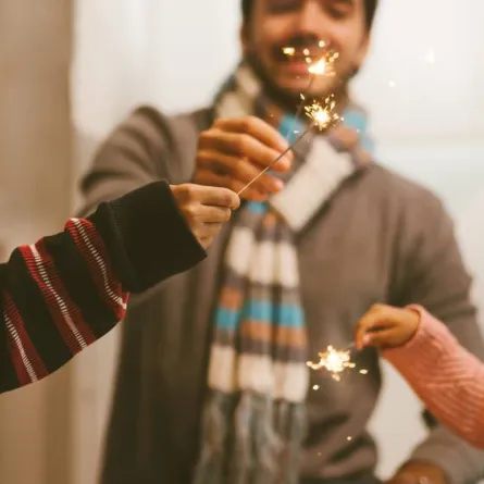 صورة للاحتفال بالعام الجديد