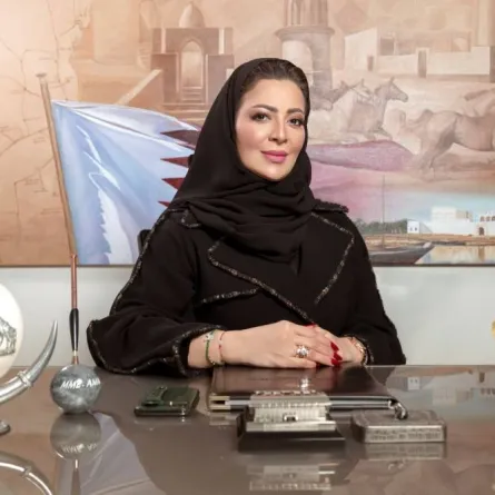 سيدة الأعمال القطرية، أمل أمين