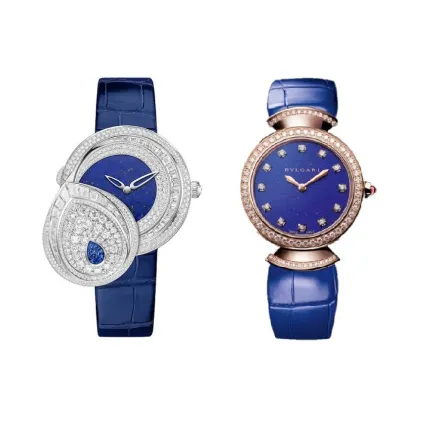 ساعات نسائية باللون الأزرق الملكي 2023