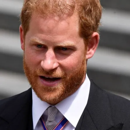 Britain's Prince Harry, at Saint Paul's Cathedral in London on June 3, 2022 . TOBY MELVILLE / POOL / AFP