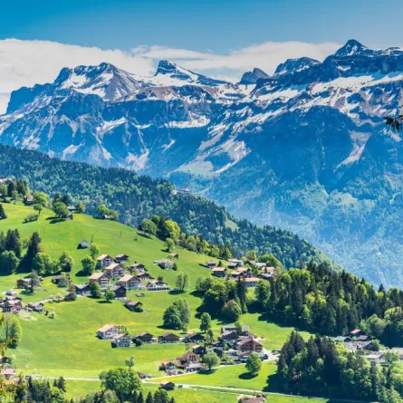 متعة السياحة في سويسرا