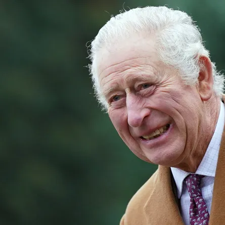 Britain's King Charles III in Hereford, west England on December 12, 2022. Jacob King / POOL / AFP