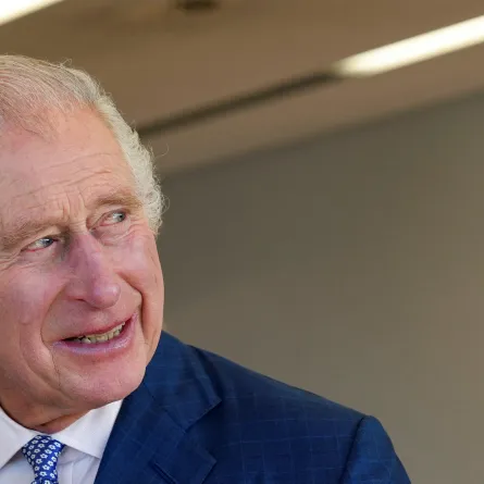 Britain's King Charles III reacts during his visit to The Goldsmiths' Centre in London, on November 23, 2022. MAJA SMIEJKOWSKA / POOL / AFP