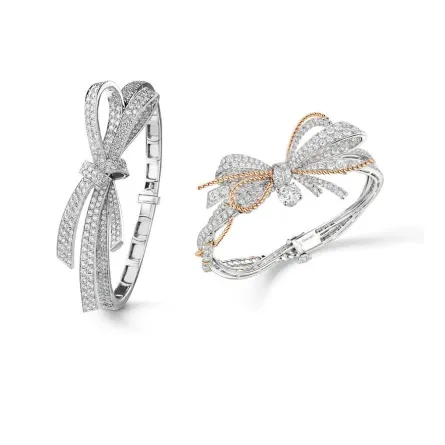 أساور شكل فيونكة لشتاء 2023