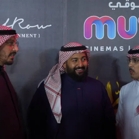 ابراهيم الحجاج في العرض الحصري للفيلم - الصورة من الشركة المنظمة للعرض