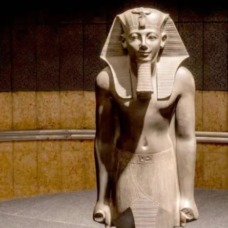 علماء يعيدون بناء وجه فرعون مصري