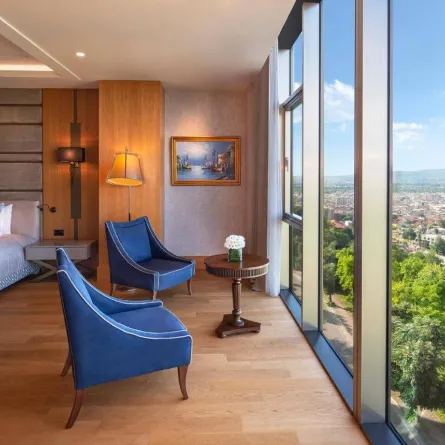 إطلالات جذّابة من غرف أفضل فنادق بورصة 