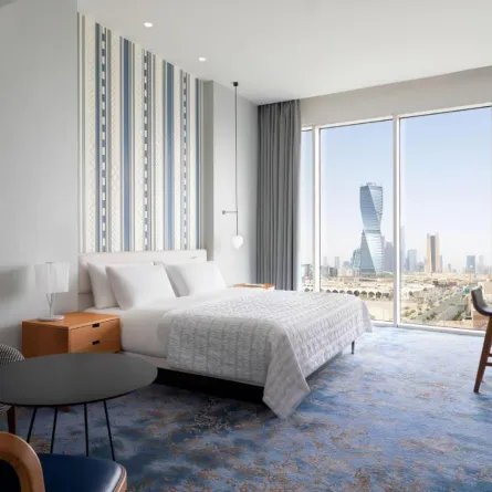 خطوط عصرية في أفخم فنادق الرياض 