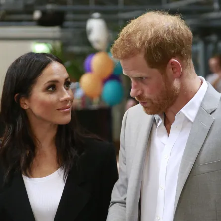 Britain's Prince Harry and wife Meghan, Duke and Duchess of Sussex in Dublin on July 11, 2018. Nick Bradshaw / it_freelance / POOL / AFP