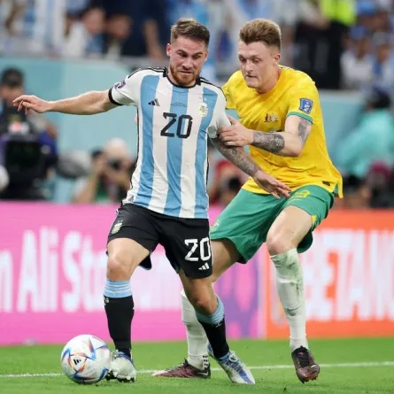 الأرجنتين تتخطى أستراليا بهدفين مقابل هدف في كأس العالم 2022