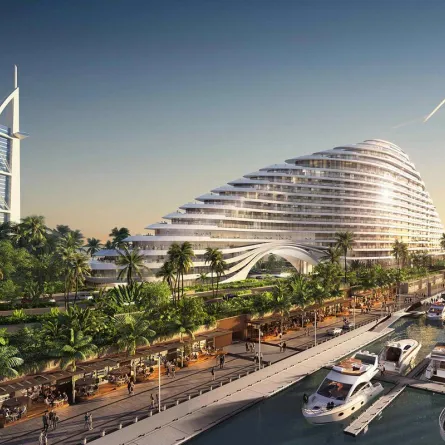 مدينة دبي تتصدر قائمة تقرير وكالة بلومبيرغ بـ6 فنادق من المنتظر افتتاحها في الشرق الأوسط العام المقبل - الصورة من حساب مكتب دبي الإعلامي على تويتر