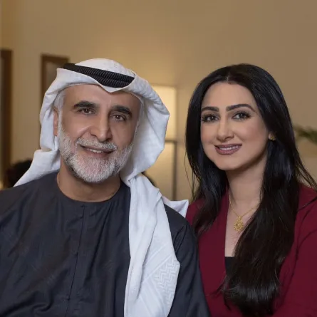 هيفاء حسين وحبيب غلوم  -الصورة من حسابها على الانستغرام