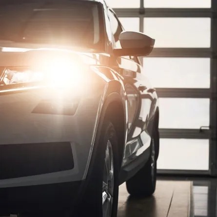 اضاءات السيارة