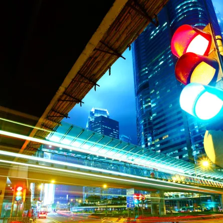 اشارات مرور ذكية