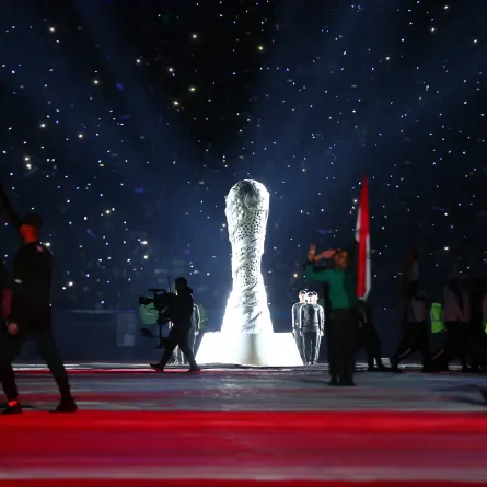 الاتحاد الخليجي لكرة القدم يعلن هوية البلد المستضيف لنسخة خليجي 26 - الصورة من حساب خليجي زين 25 على تويتر