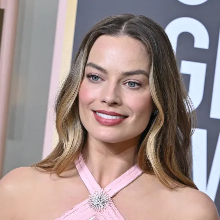 Margot Robbie arrives for the 80th annual Golden Globe Awards at The Beverly Hilton hotel in Beverly Hills, California, on January 10, 2023. Frederic J. Brown / AFP