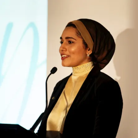 جود الحارثي- الصورة من حسابها على لينكد إن