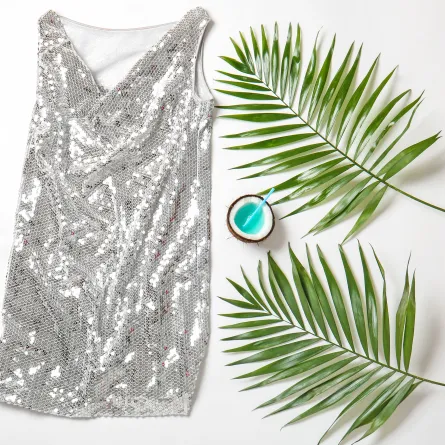 طرق تنظيف الملابس الترتر