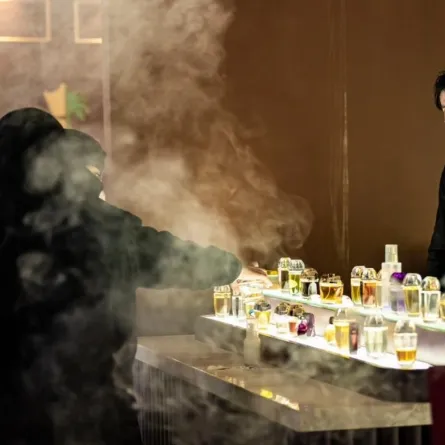 معرض العطور - الصورة من حساب موسم الرياض على تويتر
