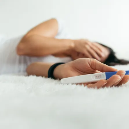 صورة لفشل اختبار الحمل