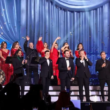 حفل تريو نايت  - صورة من صفحة روتانا لايف على انستغرام