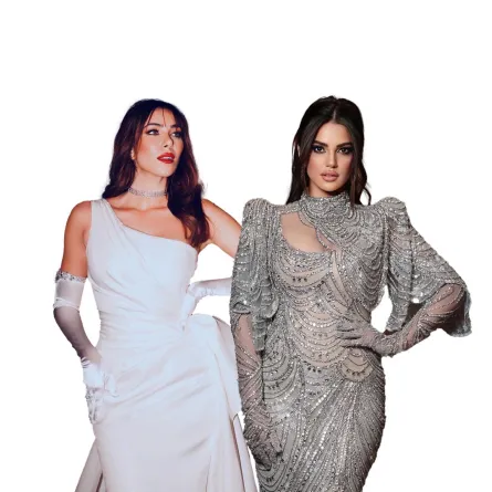 فساتين السهرة مع القفازات صيحة أحبتها النجمات