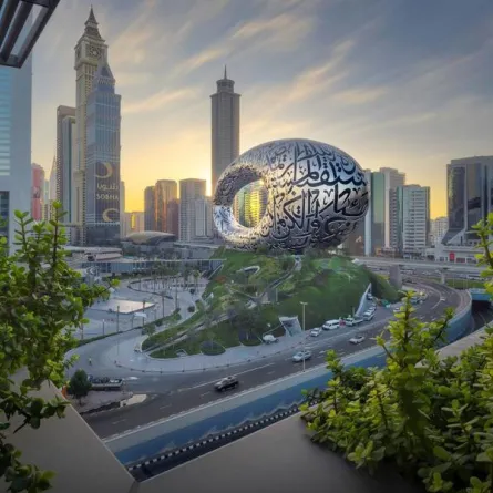 متحف المستقبل. الصورة من "وام"