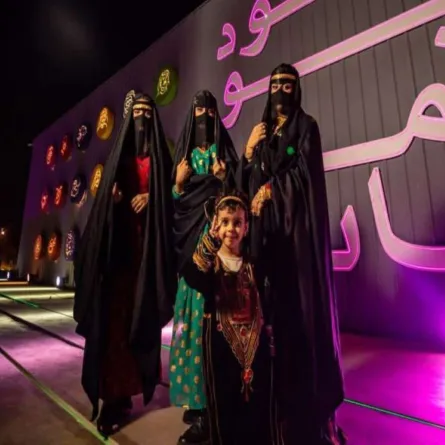 قرية زمان - الصورة من حساب موسم الرياض على تويتر