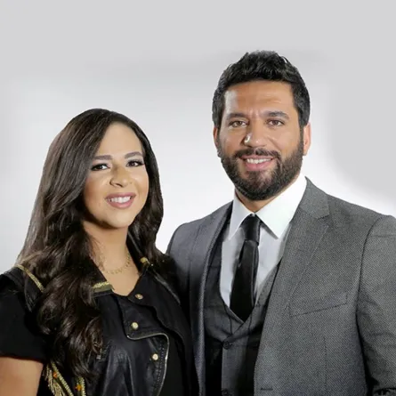 إيمي سمير غانم وحسن الرداد يرزقان بمولودهما الأول