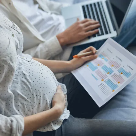 صورة لحساب نوع الجنين