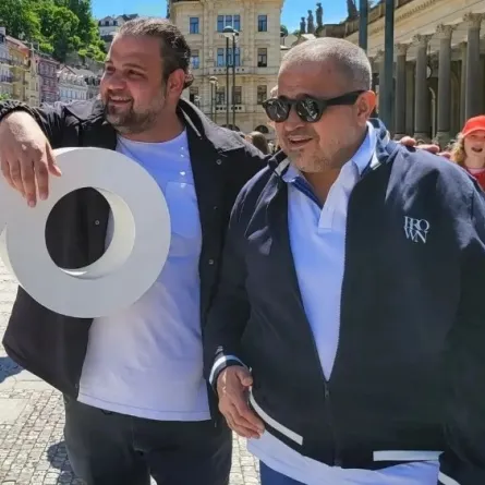 جورج وسوف ووديع وسوف - الصورة من حساب وديع على انستغرام