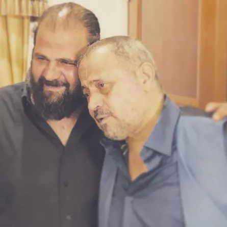 وديع وسوف ووالده جورج وسوف - الصورة من حساب الراحل وديع على انستغرام