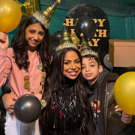 هند البلوشي تحتفل بيوم ميلاد ابنتها-  صورة من صفحتها على انستغرام