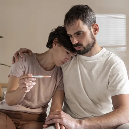 صورة لفشل اختبار الحمل