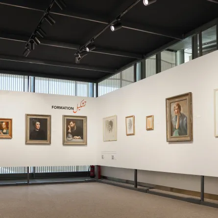 يتضمن المعرض الافتراضي أربعة دفاتر مخطوطة