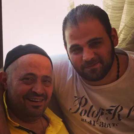 جورج وسوف وابنه الراحل وديع - الصورة من حساب وديع على انستغرام 