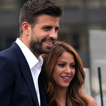  Shakira and Gerard Pique attend the Davis Cup Presentation on September 5, 2019 in New York. Bryan R. Smith / AFP