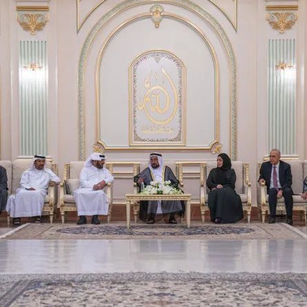 يساهم مهرجان الشارقة للشعر العربي في الحفاظ على المرتكزات الأساسية للشعر. الصورة من مكتب الشارقة الإعلامي