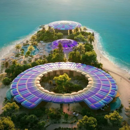 الكثبان الرملية المتموجة والجزر البكر والشعب المرجانية المزدهر