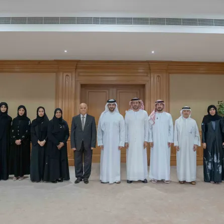 اعتماد السياسة الجديدة للتوطين والتوظيف في جامعة الشارقة - الصورة من حساب نائب حاكم الشارقة على تويتر