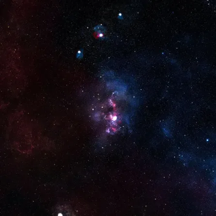 نجوم وكواكب بالفضاء