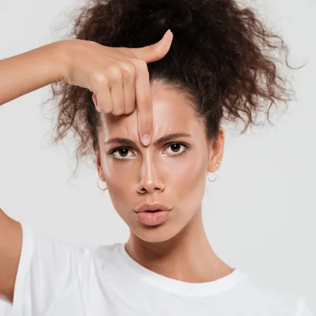  تجاعيد الجبهة المبكرة