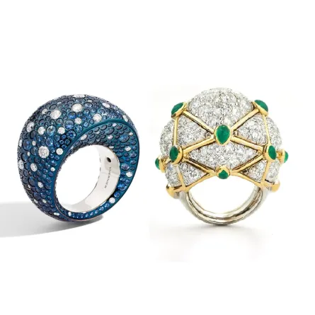 خواتم القبة.. قطعة مجوهرات ستجعل إطلالتك أكثر رقياً