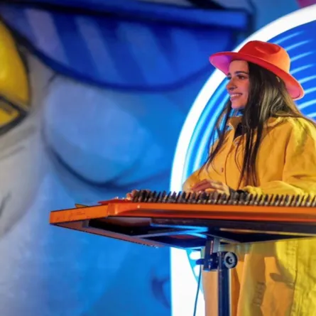 نغم الدعبل في  بوليفارد مكس - الصورة من حساب بوليفارد رياض سيتي على الانستجرام