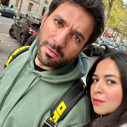 إيمي سمير غانم وحسن الرداد -الصورة من حساب الرداد على إنستغرام