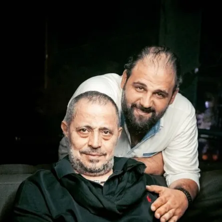 جورج وسوف وابنه الراحل وديع -الصورة من حساب وديع على إنستغرام